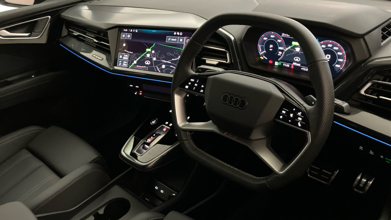 Audi Q4 e-tron 210kW 45 82kWh Black Edition 5dr Auto [Tech Pack] Electric Estate